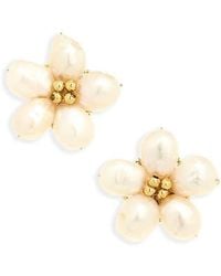 Karine Sultan - Butterfly Cluster Stud Earrings - Lyst