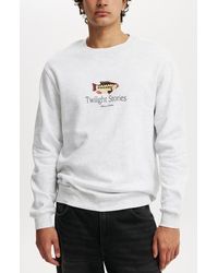 Cotton On - Graphic Crew Fleece - Lyst