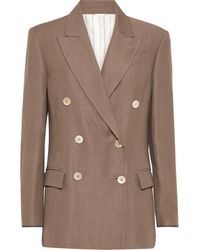 Brunello Cucinelli - Jackets - Lyst