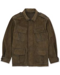 Fortela - Julian Jungle Suede Jacket - Lyst