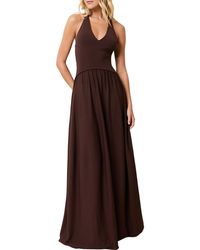 Solid & Striped - The Maggie Crossback Maxi Dress - Lyst