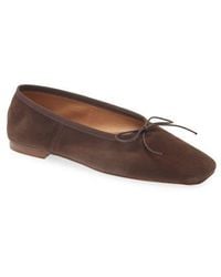 Mansur Gavriel - Square Toe Ballet Flat - Lyst