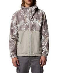 Columbia - Spire Valley Print Water Repellent Windbreaker - Lyst