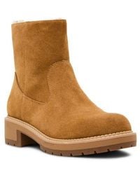 Blondo - Nappa Waterproof Suede Bootie - Lyst