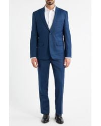 Daniel Hechter - Modern Fit Medium Méange Wool Suit - Lyst