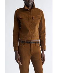 Tom Ford - Stretch Cotton Velvet Western Jacket - Lyst