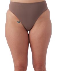 O'neill Sportswear - Saltwater Solids Max High Cut Bikini Bottoms - Lyst