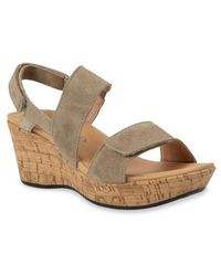 Naot - Sunrise Platform Wedge Sandal - Lyst