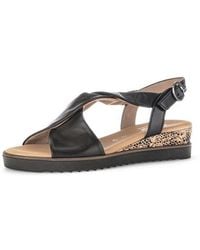 Gabor - Ankle Strap Wedge Sandal - Lyst