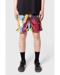 Pleasures - X Daft Punk Interstella Satin Shorts - Lyst