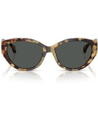 Versace - 56Mm Gradient Oval Sunglasses - Lyst