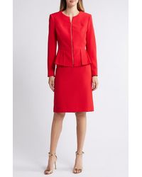 Tahari - Two-Piece Jacket & Skirt Set - Lyst
