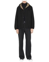 Burberry - Reversible Check Nylon Hooded Jacket - Lyst