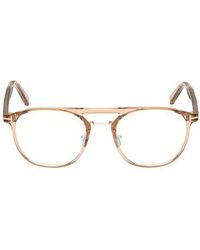 Tom Ford - 52Mm Pilot Light Blocking Glasses - Lyst