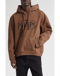 Phipps - Studded Logo Graphic Hoodie - Lyst