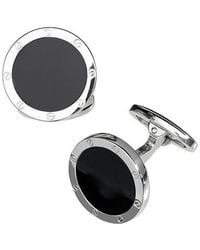 Jan Leslie - Rivet Etch Sterling Cufflinks - Lyst