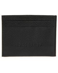 Longchamp - Le Foulonné Leather Card Case - Lyst