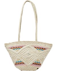 billabong roundabout straw tote