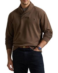 Polo Ralph Lauren - Big & Tall Luxury Jersey Shawl-Collar Pullover - Lyst