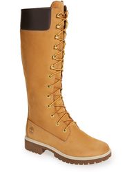 Timberland - 14-inch Premium Lace-up Waterproof Boot - Lyst