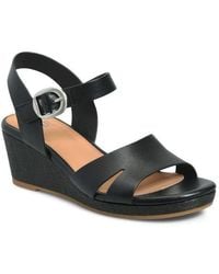Söfft - Vanessa Ankle Strap Platform Wedge Sandal - Lyst
