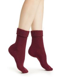 Oroblu - Hilda Wool & Cashmere Blend Crew Socks - Lyst