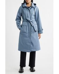 Bernardo - Belted Hooded Raincoat - Lyst