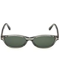 Tom Ford - Chloe 52Mm Oval Sunglasses - Lyst