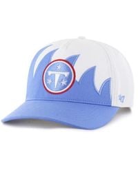 '47 - Tennessee Titans Jagged Hitch Adjustable Hat - Lyst
