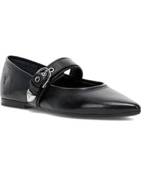 Frye - Heather Pointed Toe Mary Jane Flat - Lyst