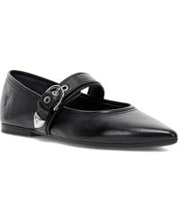 Frye - Heather Pointed Toe Mary Jane Flat - Lyst