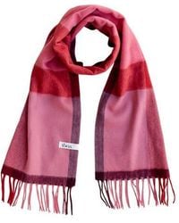 TBCo - Lambswool Geomteric Pattern Oversized Scarf - Lyst
