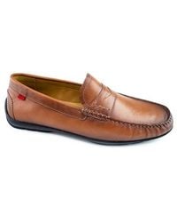Marc Joseph New York - Hamilton Place Leather Penny Driver Loafer - Lyst