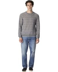 Missoni - Crew-Neck Cashmere Pullover With Zigzag Pattern - Lyst