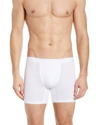 Hanro - Cotton Essentials Cotton Long Boxer Brief - Lyst