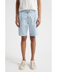 Eleventy - Stretch Cotton Bermuda Shorts - Lyst