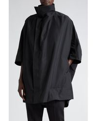 Rick Owens - Stand Collar Oversize Jacket - Lyst