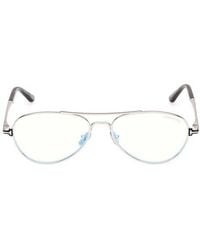 Tom Ford - 56Mm Pilot Optical Glasses - Lyst