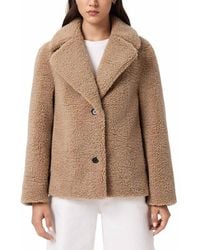 AllSaints - Eddie Teddy Jacket - Lyst