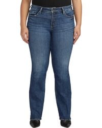 Silver Jeans Co. - Suki Mid Rise Bootcut Jeans - Lyst