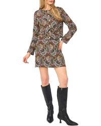 Halogen® - Paisley Collarless Jacket - Lyst
