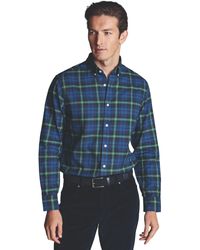Charles Tyrwhitt - Slim Fit Button-down Collar Brushed Flannel Check Shirt - Lyst