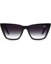 Quay - Call The Shots 48mm Gradient Cat Eye Sunglasses - Lyst