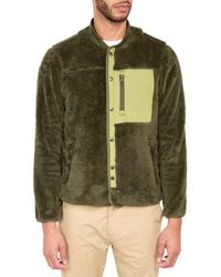Brooklyn Brigade - Solid Fuzzy Jacket - Lyst