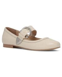Frye - Carson Mary Jane Flat - Lyst