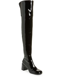 Jeffrey Campbell - Maize Over The Knee Patent Leather Boot - Lyst
