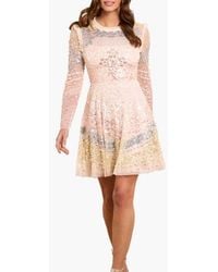 Needle & Thread - Angeline Sequin Mini Dress - Lyst