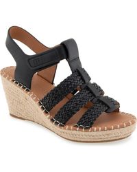 Gentle Souls - Caplin Slingback Espadrille Platform Wedge Sandal - Lyst