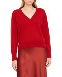 Vince - V-neck Wool & Cashmere Sweater - Lyst