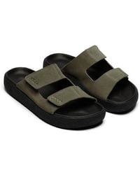 Veja - Etna Suede Slide Sandal - Lyst